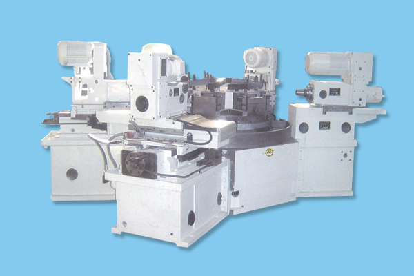 數控六(liù)工位回轉(zhuan)工作台組(zu)合機床